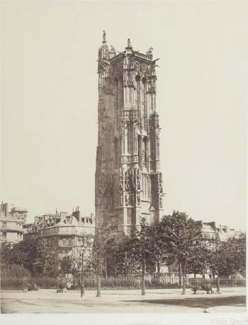 La Tour Saint-Jacques, Paris by 
																	Achille Quinet