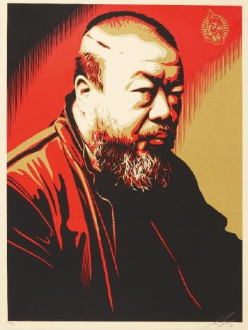 Ai Wei Wei by 
																	Shepard Fairey