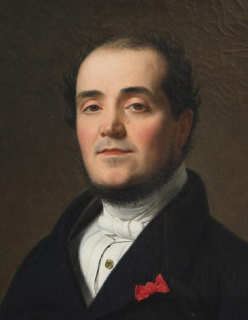 Portrait de Jules Chopin, avocat à Paris by 
																			Alexandre Francois Caminade