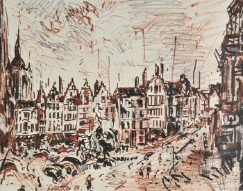 The Plaza, Antwerp by 
																	Joan Abello Prat