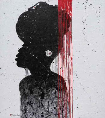 Red lines by 
																	Tyna Adebowale