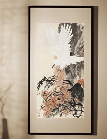 A white Eagle by 
																	 Sun Qifeng
