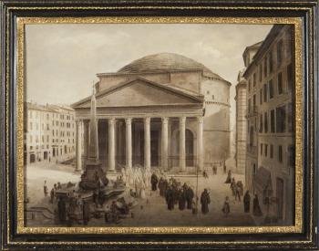 Il Pantheon by 
																	Josef Langl