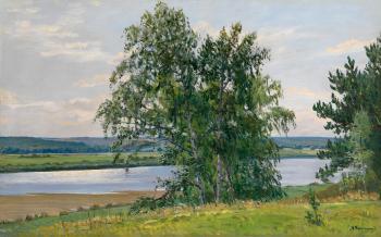 By the Oka River by 
																	Nikolai Terpsikhorov