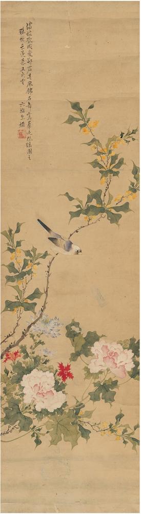 Flower and bird by 
																	 Yun Biao