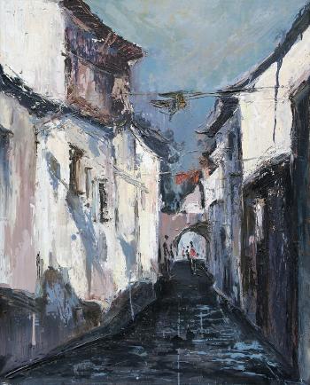 Old lane by 
																	 Yang Jing