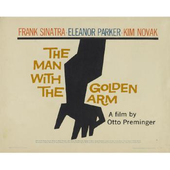 The Man with the Golden Arm by 
																	Saul Bass