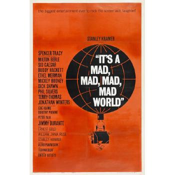 It's a Mad, Mad, Mad, Mad World by 
																	Saul Bass