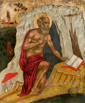 Saint Jerome by 
																	 Veneto-Adriatic School