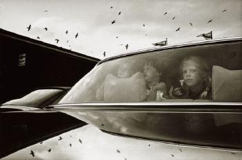 Sylt (Child on rear Mercedes car) by 
																	Verena von Gagern