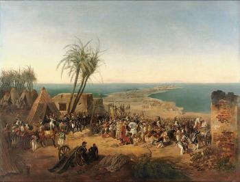 La reddition du fort d’aboukir by 
																			Hippolyte Bellange