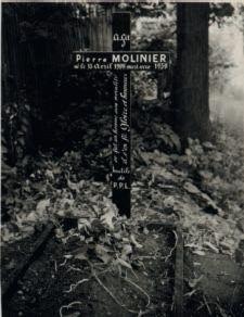 Le tombe prématurée; Autoportrait 'Ce que je suis et pense être' by 
																			Pierre Molinier