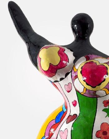 Nana danseuse noire (Grande danseuse negresse) by 
																			Niki de Saint Phalle