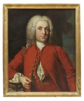 Porträtt av Carl von Linné by 
																			Anna Odman