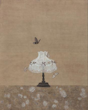 Lamp and Butterfly by 
																	 Gao Qian