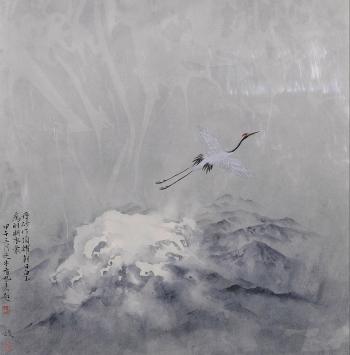 Crane by 
																	 Yao Yuan