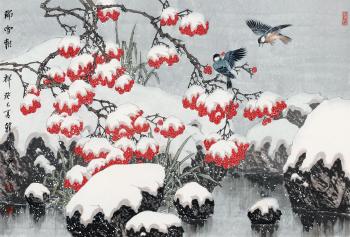 Auspicious Snow by 
																			 Han Yicheng