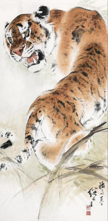 Tiger by 
																	 Liu Jilyou