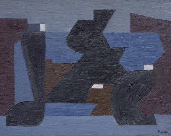 Composition abstraite by 
																	Claude Cunda