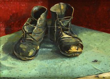 Sam's boots by 
																	Trevor Owen Makinson
