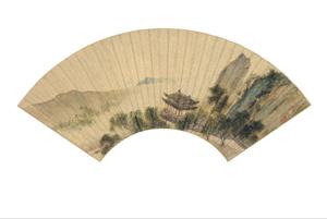 Landscape by 
																	 Qin Shi