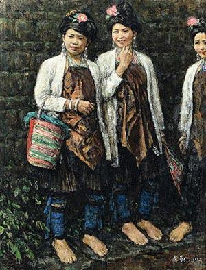 The Tibetan Girls by 
																	 Pan Shixun