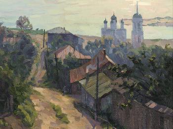 Old street in Voronezh by 
																			Jurij Ljoschin