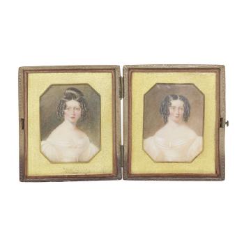 Two Ladies by 
																	William Egley