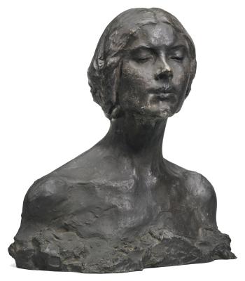 Female Bust by 
																	Stepan Dmitrievich Erzia