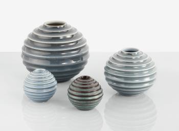 Four Vases by 
																	Evald Dahlskog