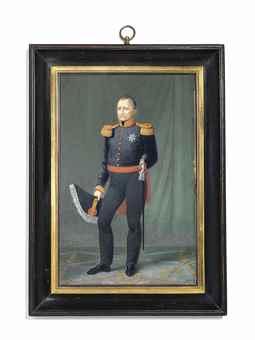 William I Frederick of Orange-Nassau (1772-1843) by 
																	Joseph Philippe Oorloft