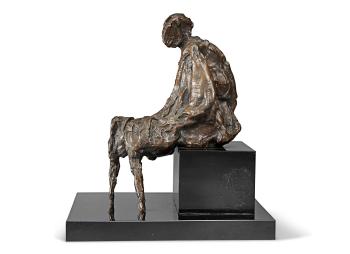 Seated Figure VI by 
																			Robert Clatworthy