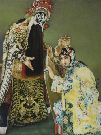 Farewell to my concubine by 
																	 Yang Pei