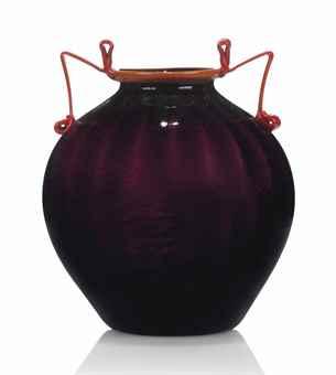 An amphora vase by 
																	 Nason Co