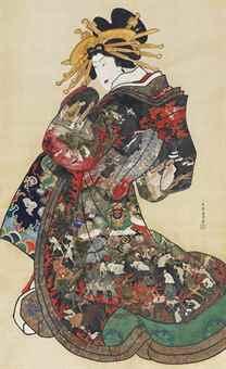 Hell Courtesan (Jigoku Dayu) by 
																	Utagawa Kunisada
