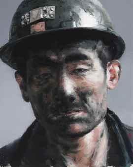 Miner Kang Zhenguo by 
																	 Xu Weixin