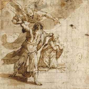 The Sacrifice of Isaac by 
																	Giovanni Battista Trotti