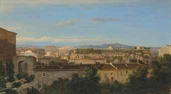 The Palatine hill, Rome by 
																	Julius Zielke