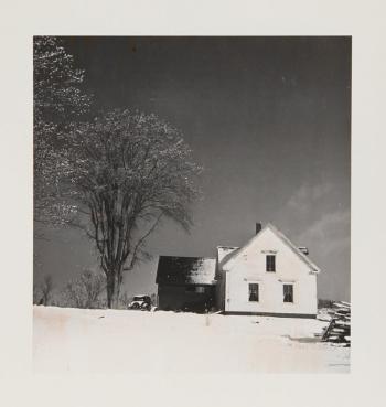 Maine 6 - House in Snow by 
																	Kosti Ruohomaa
