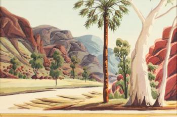 Palm Springs northern territory, Australia by 
																			Walter Ebatarinja