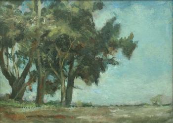 Blue Trees by 
																			Henry William Cannon
