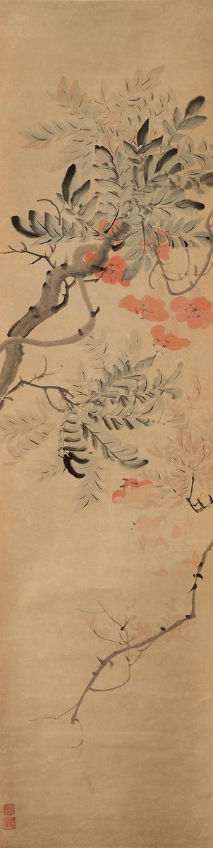 Flowers of the Four Seasons by 
																			 Zhang Bailu