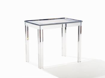 Side Table With Porcelain Top by 
																			Ludwig Zepner