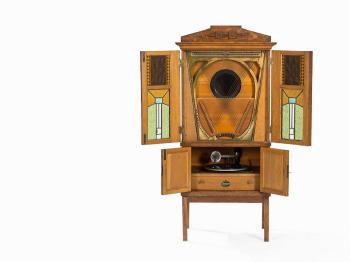 Klingsor Gramophone Cabinet by 
																			 Krebs & Klenk