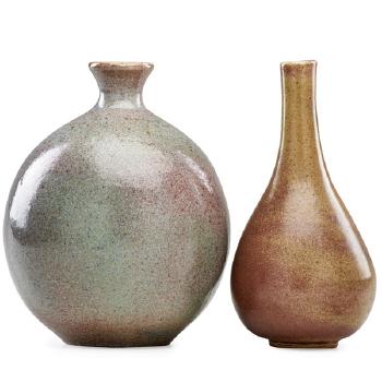 Two vases by 
																			Josep Llorens Artigas