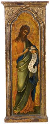 Saint John the Baptist by 
																			 Paolo Veneziano
