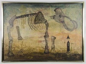Untitled (Dinosaur Bones) by 
																			Ann Truxell