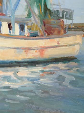 Bolivar Shrimp Boats by 
																			William Kalwick