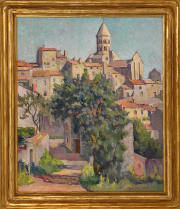 Church of St. Saturnin by 
																	Marion Baar Stanfield