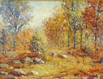 Fall landscape by 
																			Paul E Saling